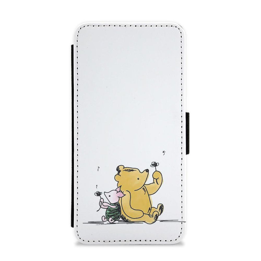 Winnie The Pooh & Piglet - Disney Flip / Wallet Phone Case