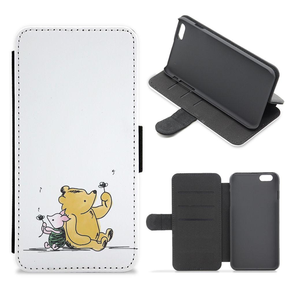 Winnie The Pooh & Piglet - Disney Flip / Wallet Phone Case