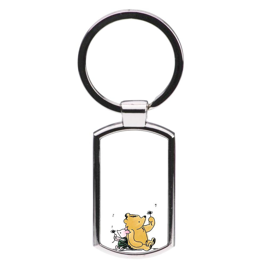 Winnie The Pooh & Piglet - Disney Luxury Keyring