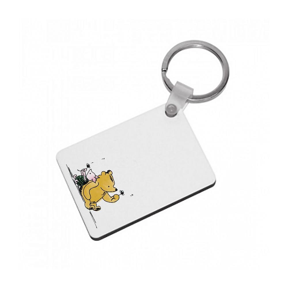 Winnie The Pooh & Piglet - Disney Keyring