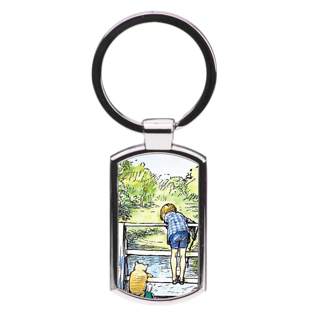 Winnie The Pooh & Christopher Robin - Disney Luxury Keyring