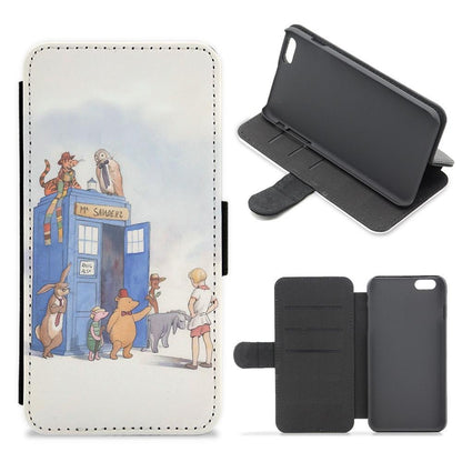 Doctor Pooh - Winnie The Pooh Flip / Wallet Phone Case