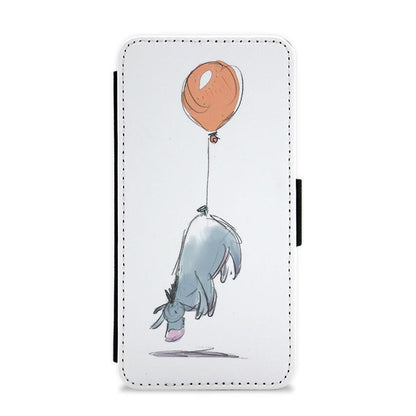 Eeyore And His Balloon Flip / Wallet Phone Case