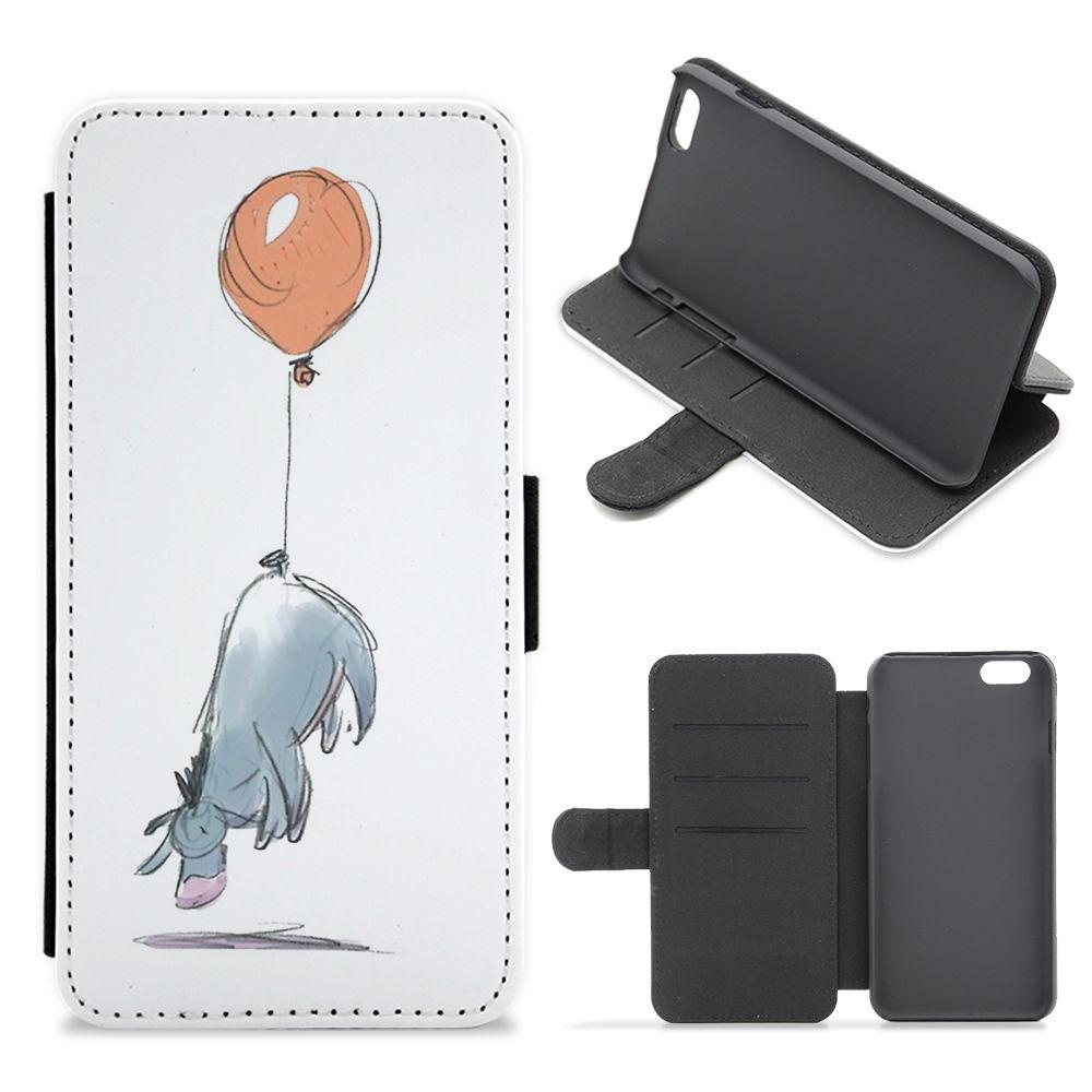 Eeyore And His Balloon Flip / Wallet Phone Case