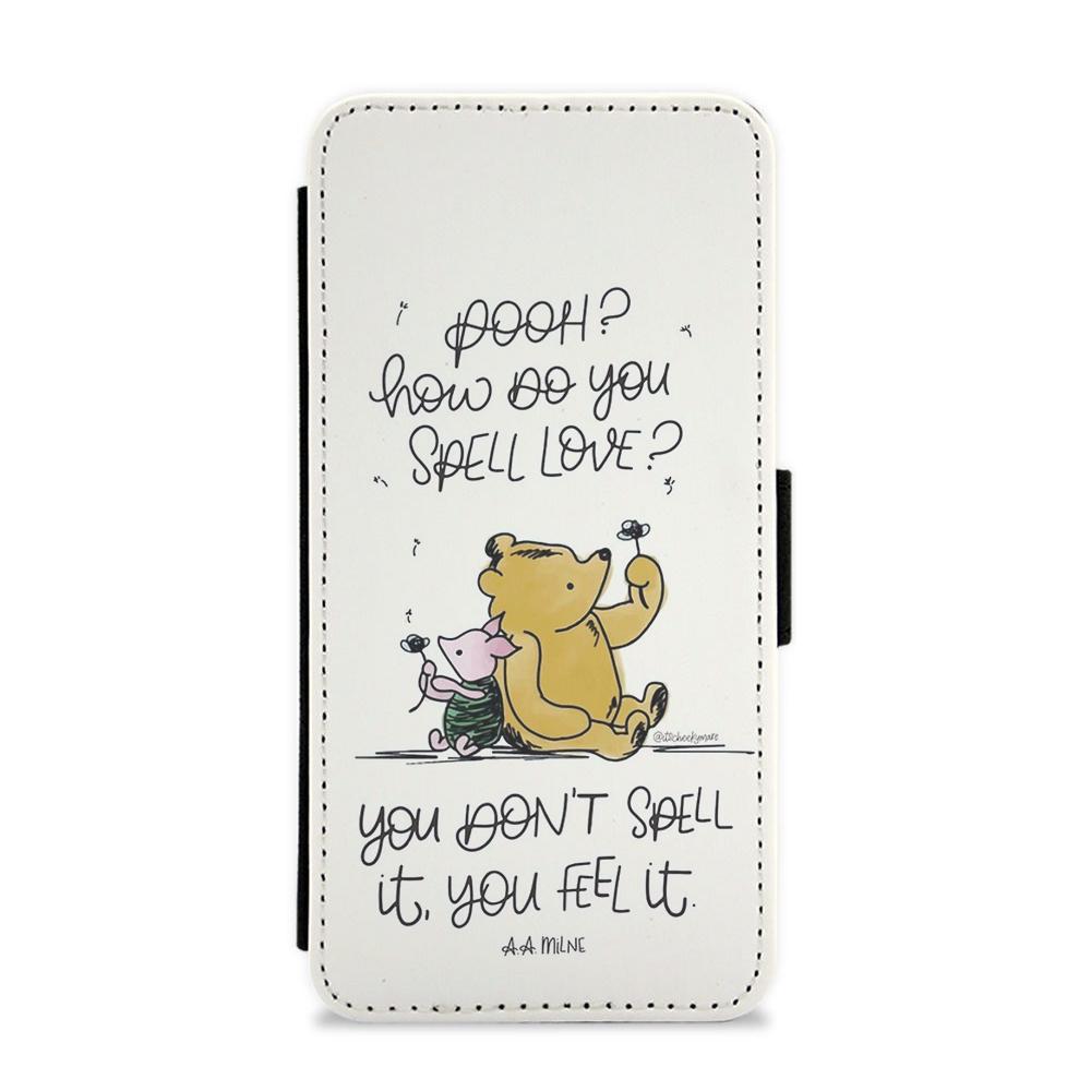 A Tale Of Love - Winnie The Pooh Flip / Wallet Phone Case