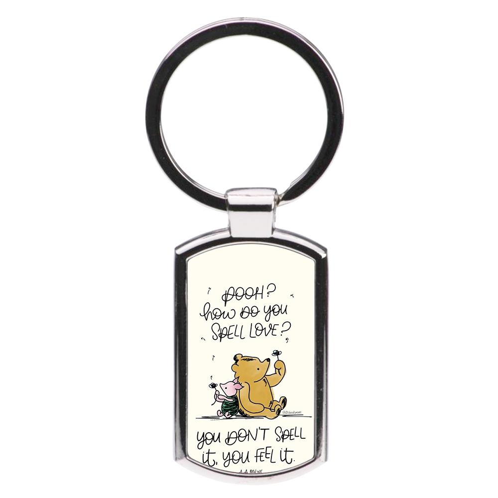 A Tale Of Love - Winnie The Pooh Luxury Keyring