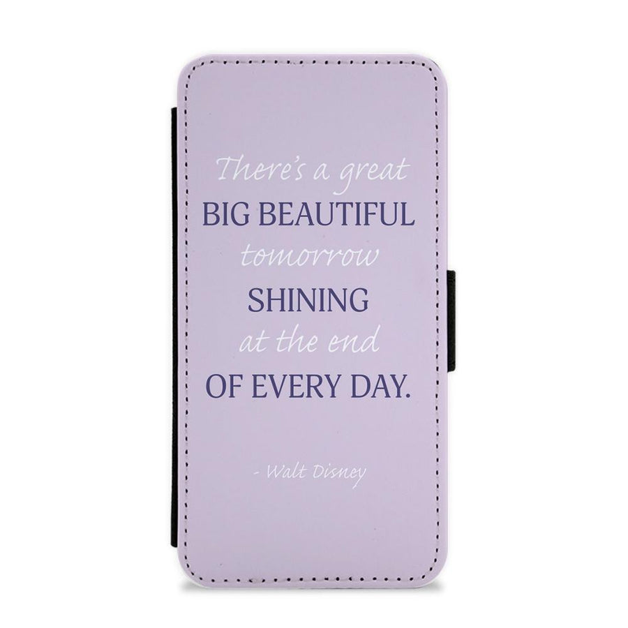 Great Big Beautiful Tomorrow Flip / Wallet Phone Case