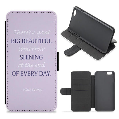 Great Big Beautiful Tomorrow Flip / Wallet Phone Case