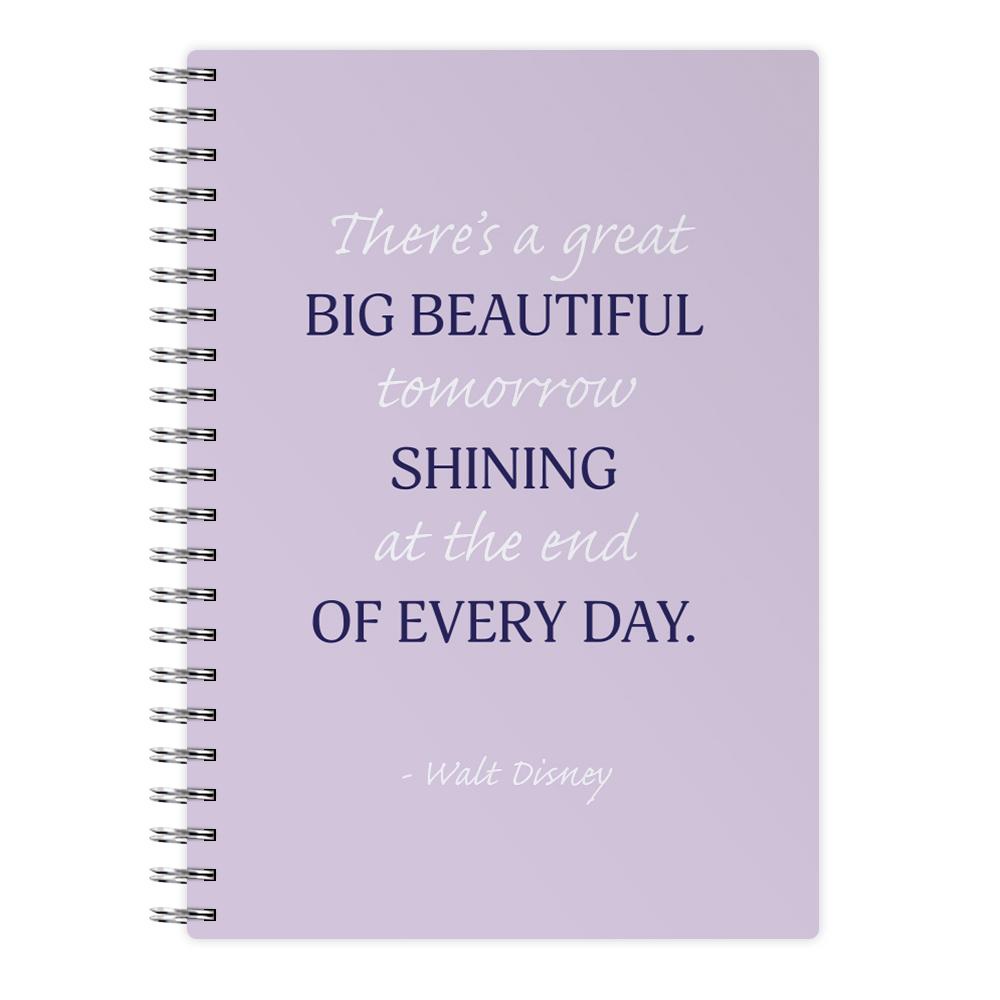 Great Big Beautiful Tomorrow Notebook