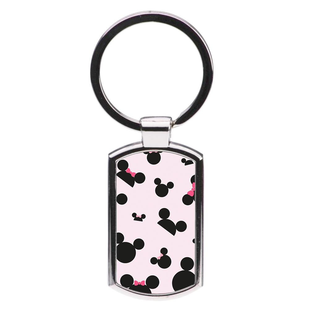 Mickey and Minnie Hats - Disney Luxury Keyring