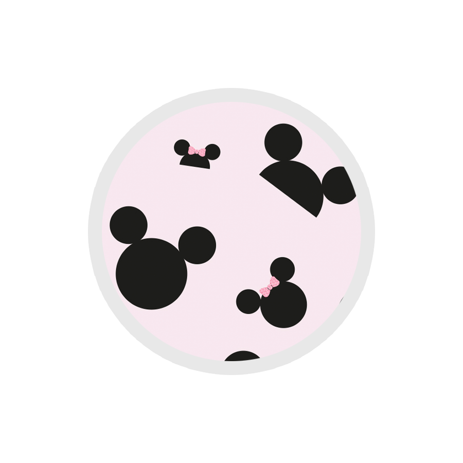 Mickey and Minnie Hats - Disney Sticker