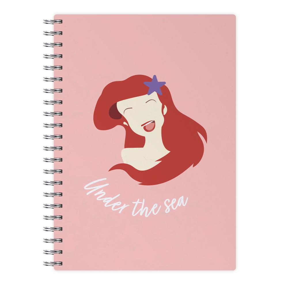 Under The Sea - Ariel The Little Mermaid Notebook