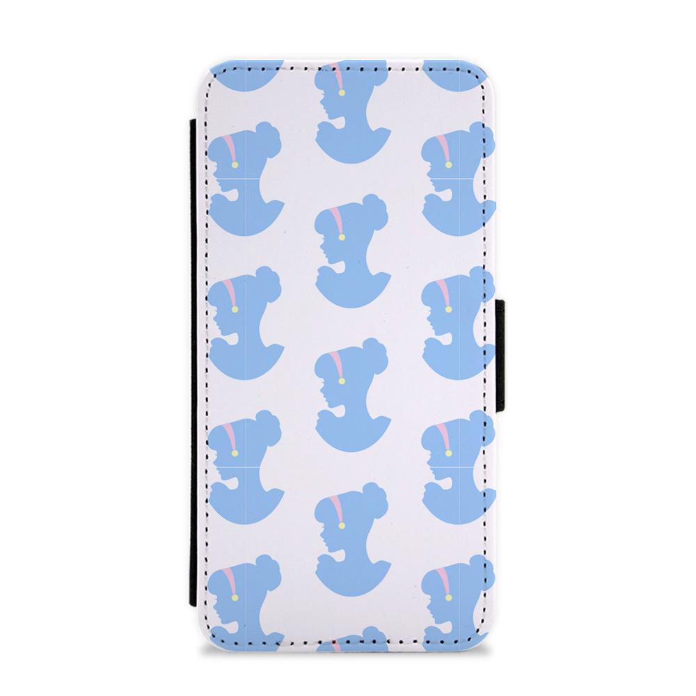 Cinderella Pattern - Disney Flip / Wallet Phone Case