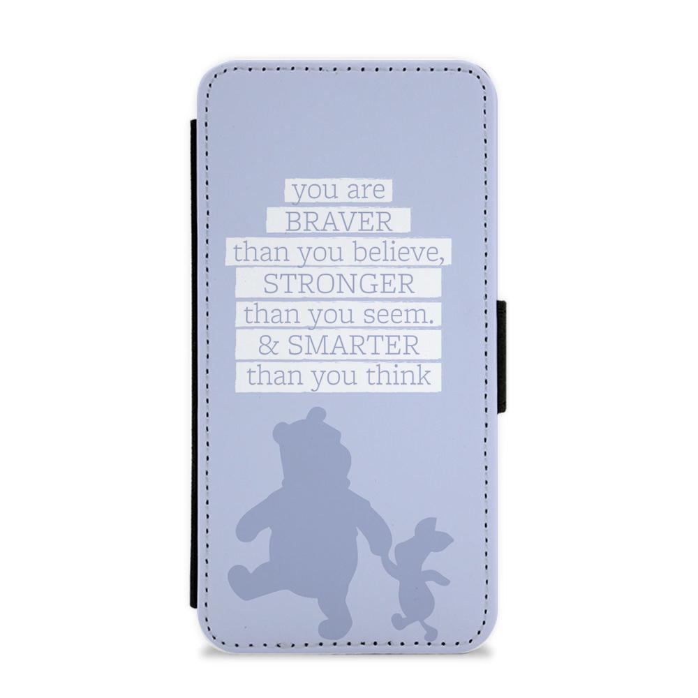 Braver, Stronger, Smarter - Disney Flip / Wallet Phone Case