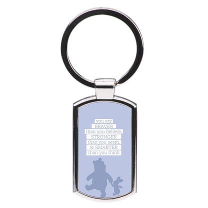 Braver, Stronger, Smarter - Disney Luxury Keyring