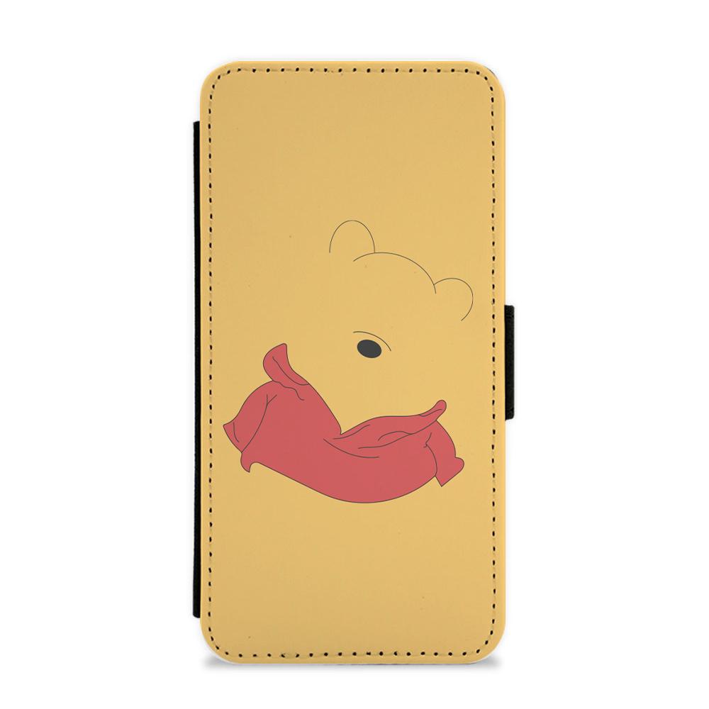 Faceless Winnie The Pooh Flip / Wallet Phone Case