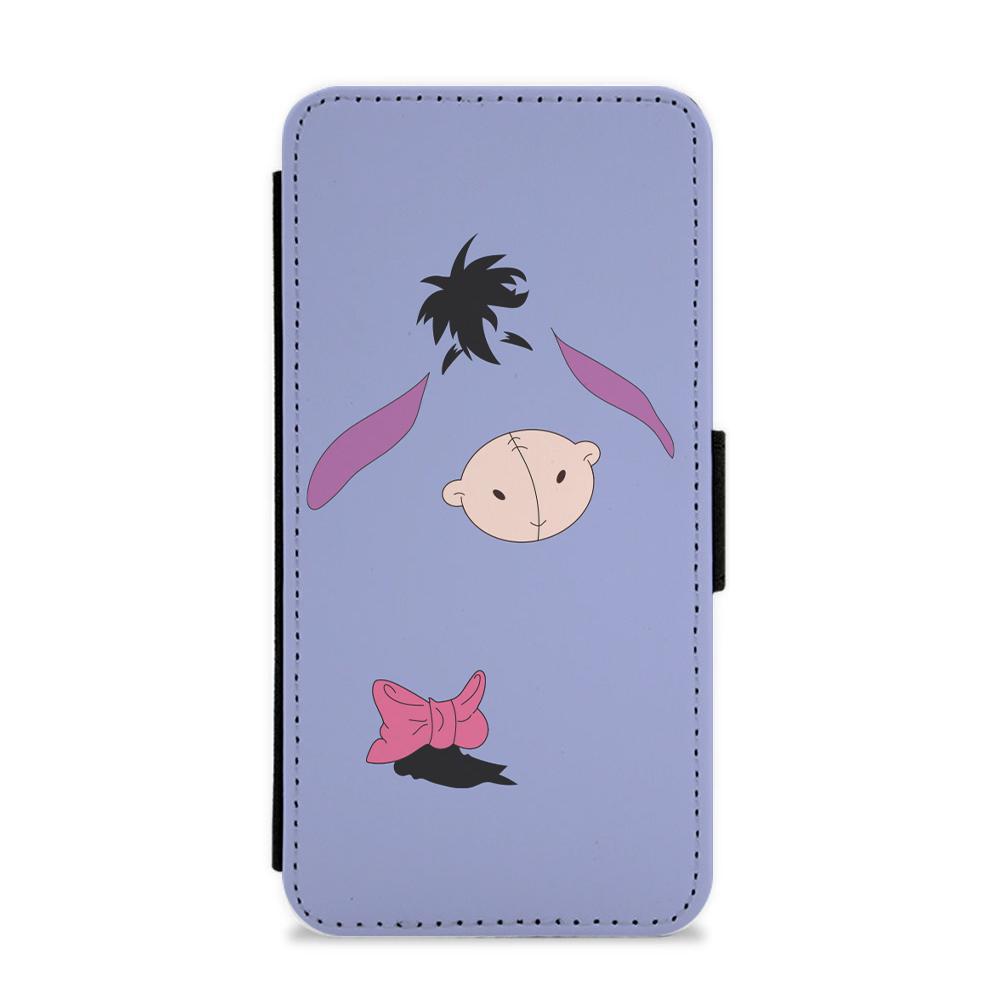 Faceless Eeyore Flip / Wallet Phone Case