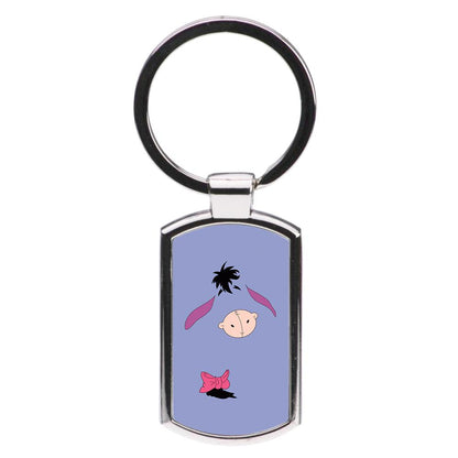 Faceless Eeyore Luxury Keyring