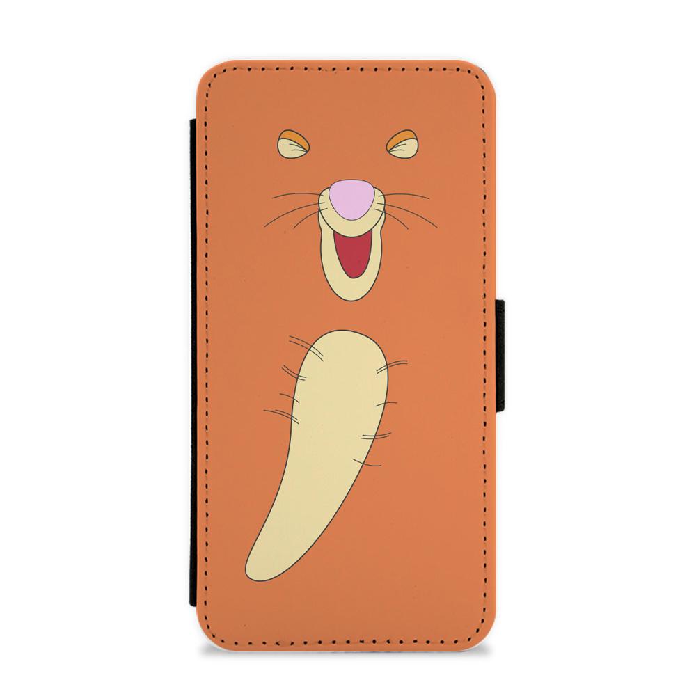 Faceless Tigger Flip / Wallet Phone Case