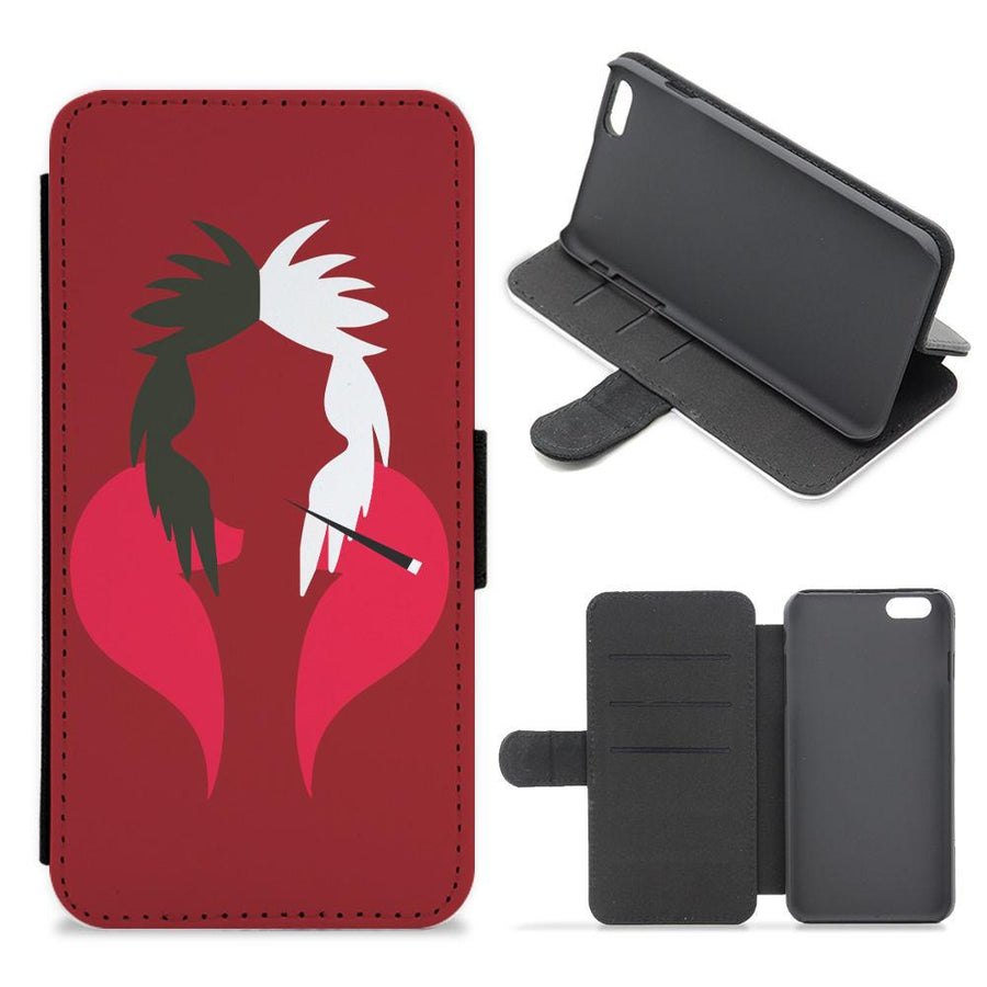 Cruella Deville Flip / Wallet Phone Case