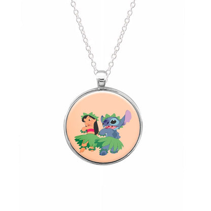 Lelo And Stitch Hoola - Disney Necklace