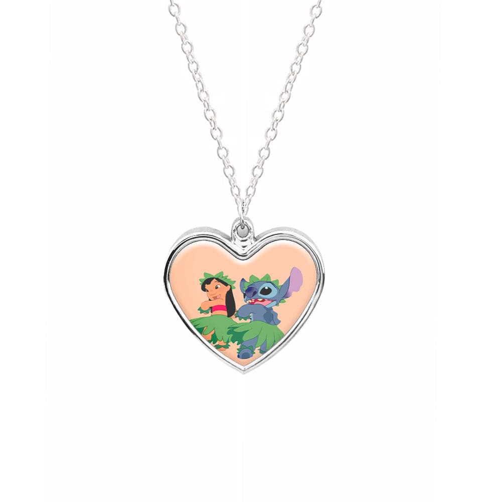Lelo And Stitch Hoola - Disney Necklace