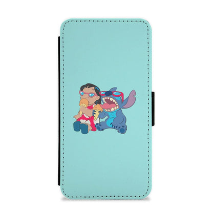 Ice Cream Stitch - Disney Flip / Wallet Phone Case