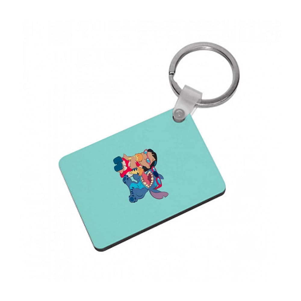 Ice Cream Stitch - Disney Keyring