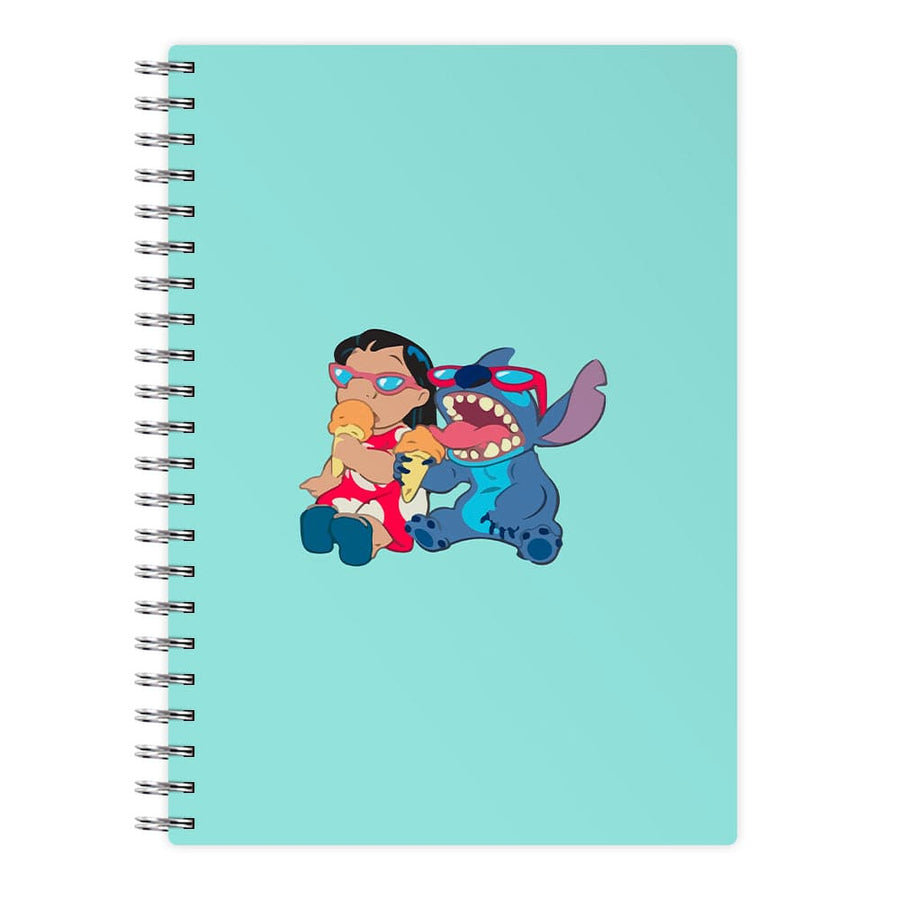 Ice Cream Stitch - Disney Notebook