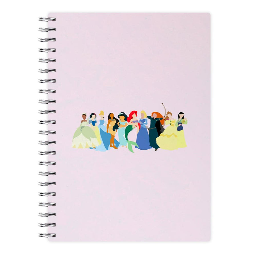 Disney Princesses Cast Notebook