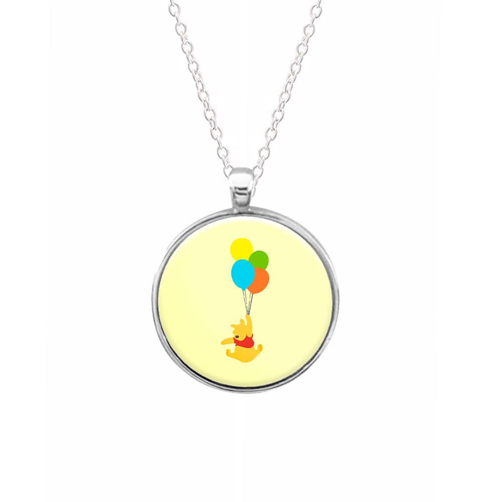 Pooh On Balloons - Disney Necklace