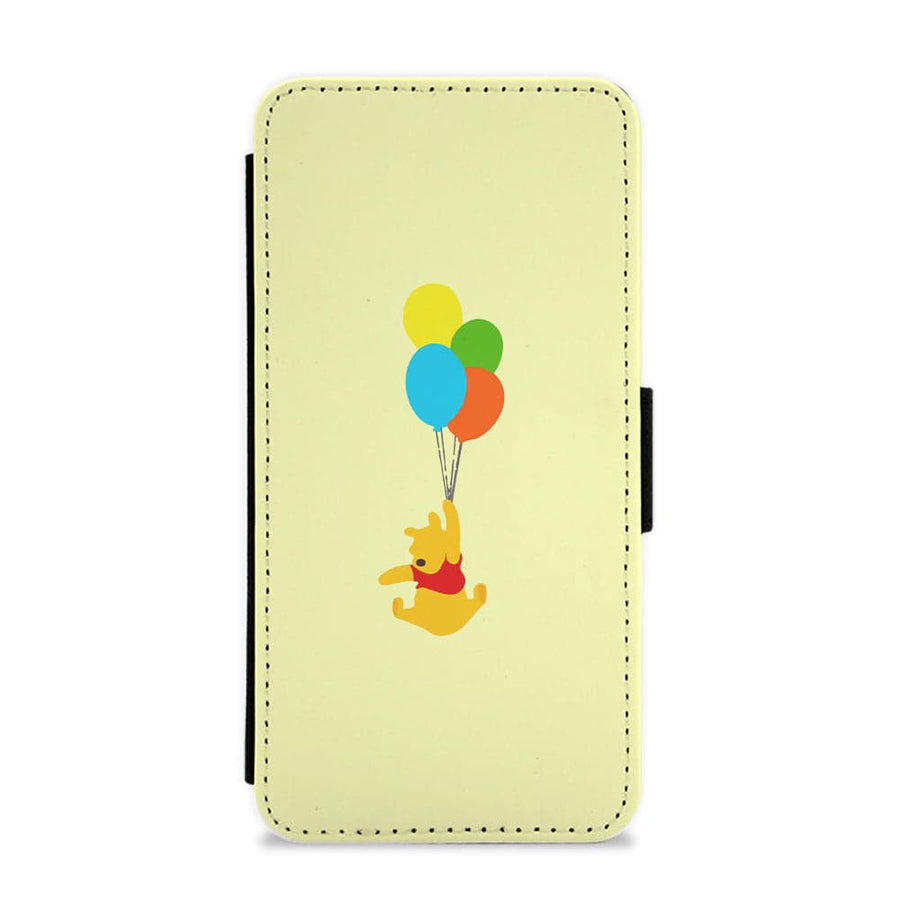 Pooh On Balloons - Disney Flip / Wallet Phone Case