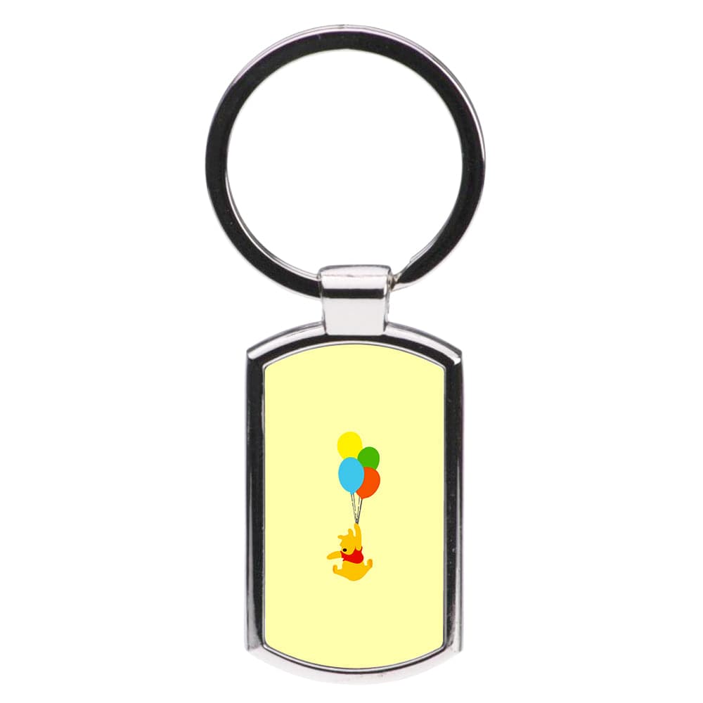 Pooh On Balloons - Disney Luxury Keyring