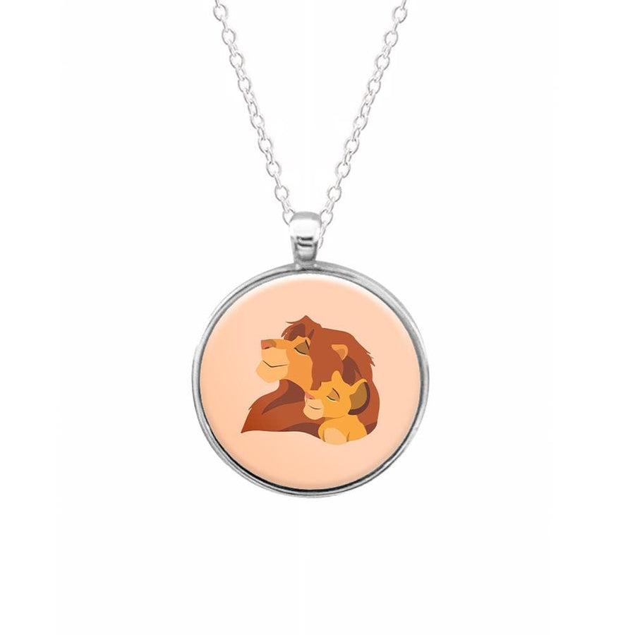 Lion King And Cub - Disney Necklace