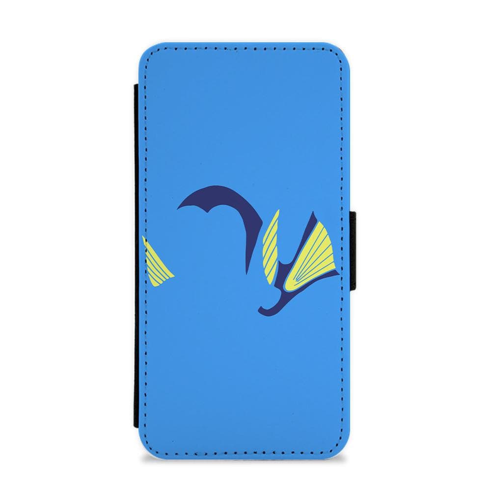 Faceless Dory - Disney Flip / Wallet Phone Case