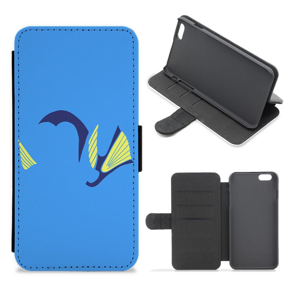 Faceless Dory - Disney Flip / Wallet Phone Case