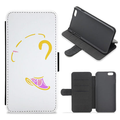 Faceless Chip Teacup - Disney Flip / Wallet Phone Case