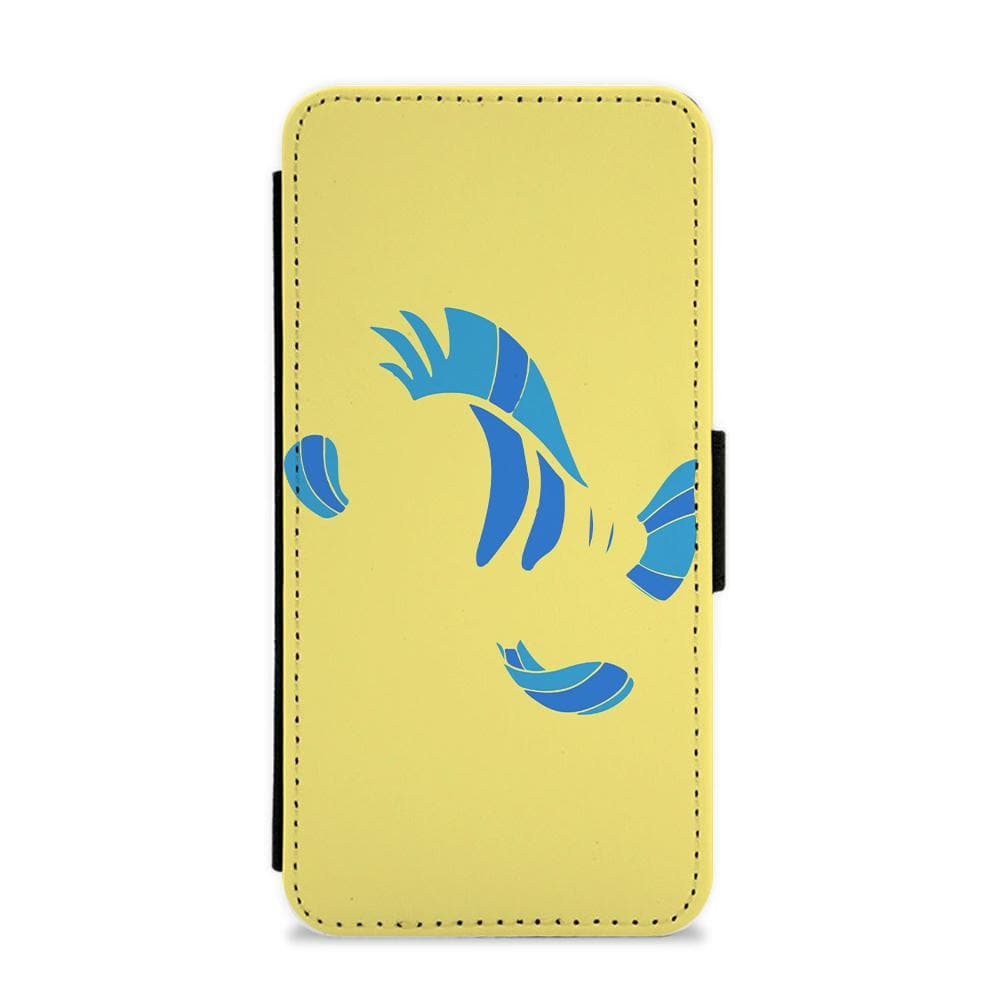 Faceless Flounder - Disney Flip / Wallet Phone Case