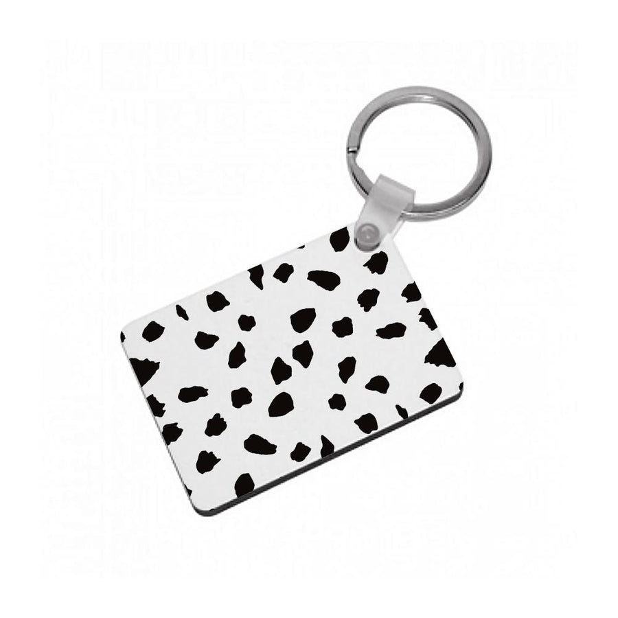 Dalmatian - Dog Pattern Keyring