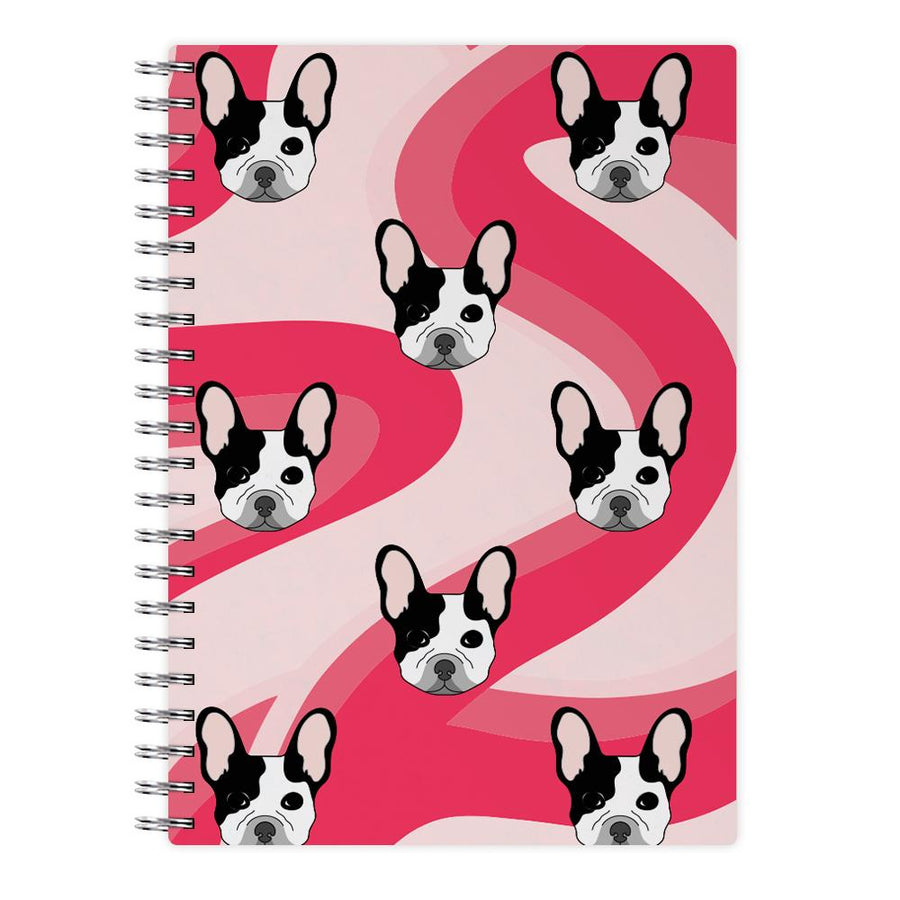 Abstact Frenchie - Dog Pattern Notebook