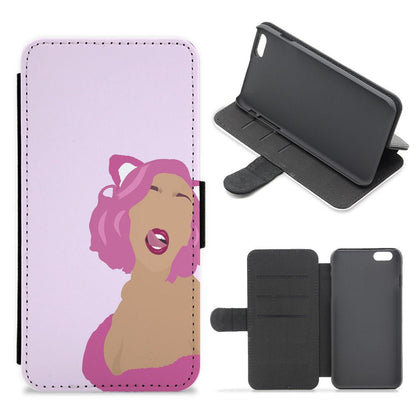 Faceless Doja Cat Flip / Wallet Phone Case