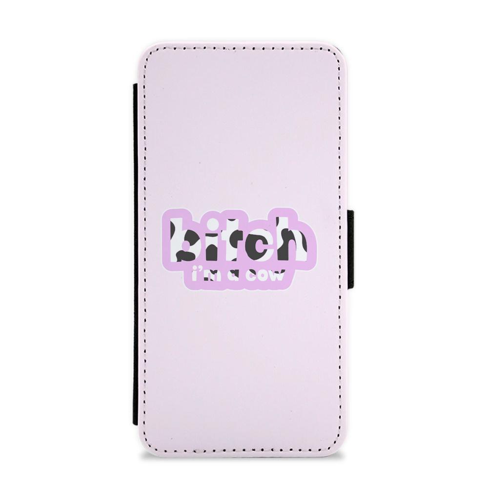 Bitch I'm A Cow - Doja Cat Flip / Wallet Phone Case