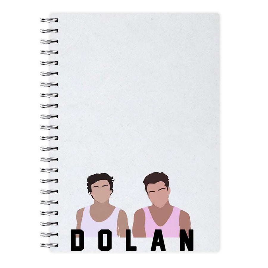 Dolan Twins Cartoon Notebook - Fun Cases