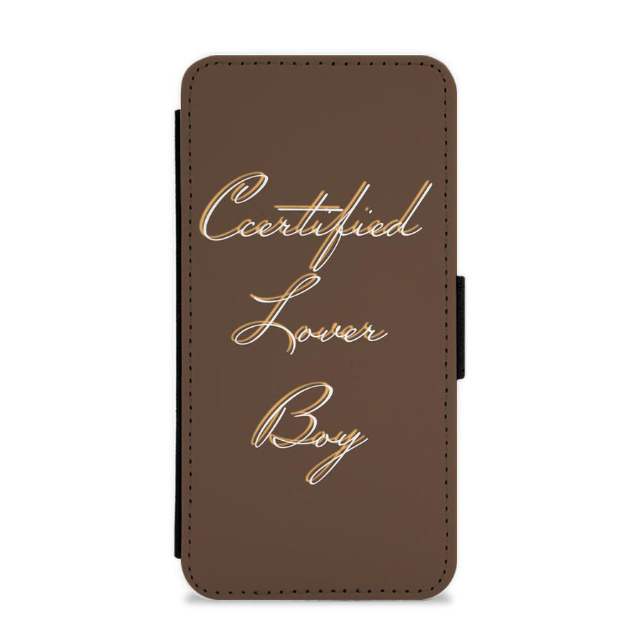 Certified Lover Boy Flip / Wallet Phone Case