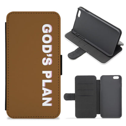 God's Plan Flip / Wallet Phone Case