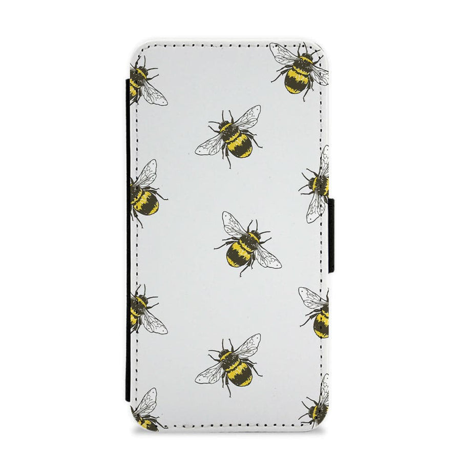 Bumblebee Pattern  Flip / Wallet Phone Case