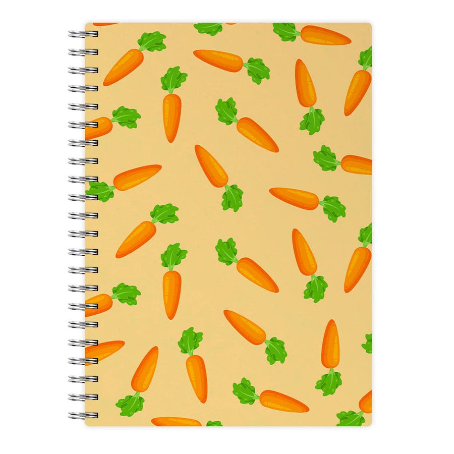 Carrot Pattern Notebook