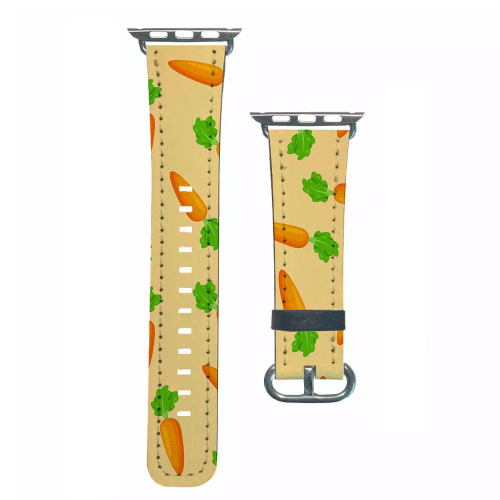 Carrot Pattern Apple Watch Strap