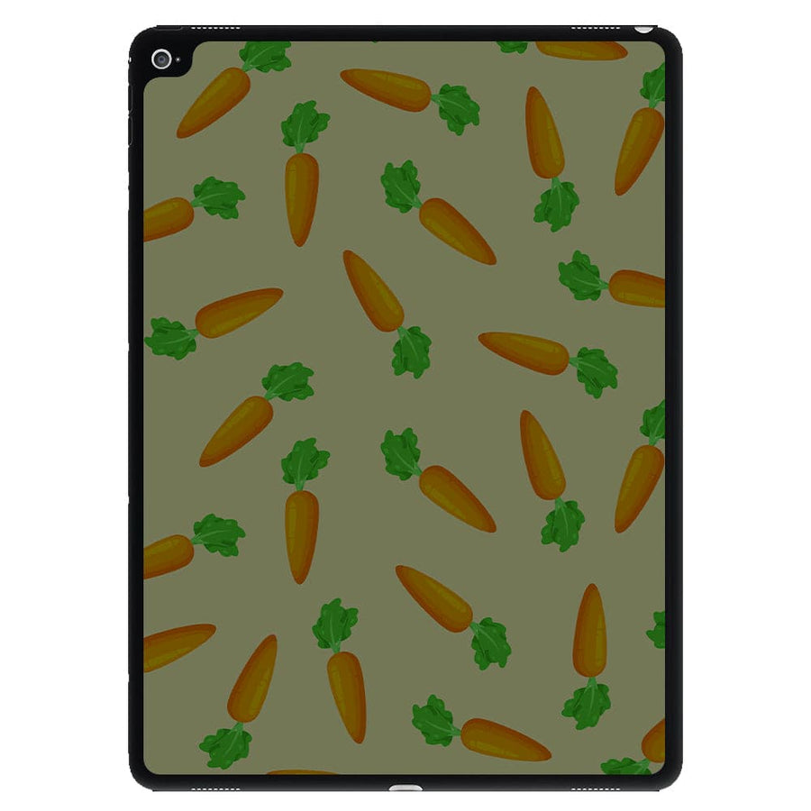 Carrot Pattern iPad Case