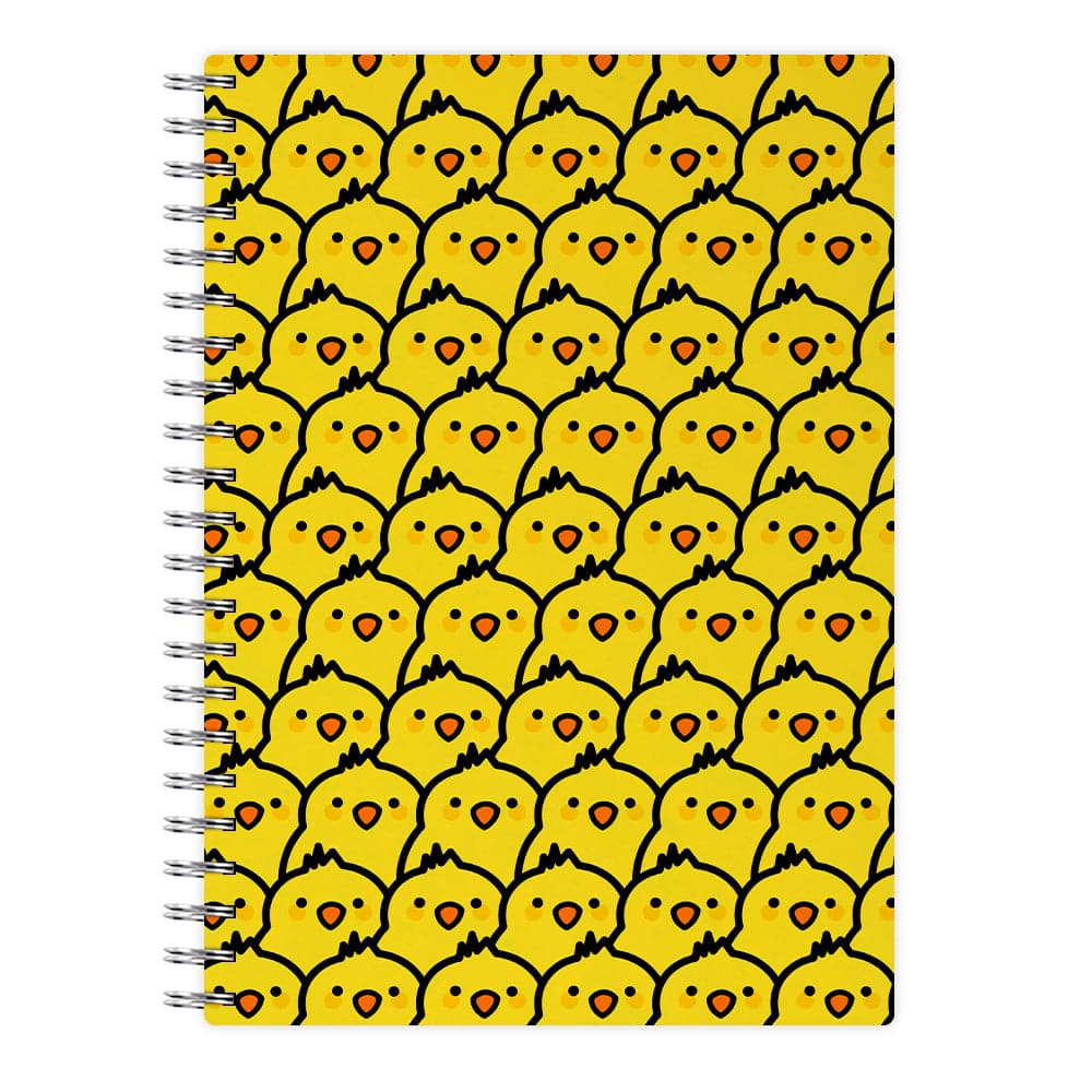 Chick Pattern Notebook
